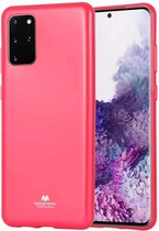 GOOSPERY JELLY Full Coverage Soft Case voor Galaxy S20 + (Rose Red)