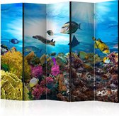 Kamerscherm - Scheidingswand - Vouwscherm - Coral reef II [Room Dividers] 225x172 - Artgeist Vouwscherm