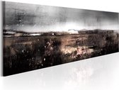 Schilderijen Op Canvas - Schilderij - Winter Meadow 120x40 - Artgeist Schilderij