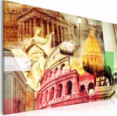 Schilderijen Op Canvas - Schilderij - Charming Rome 120x80 - Artgeist Schilderij