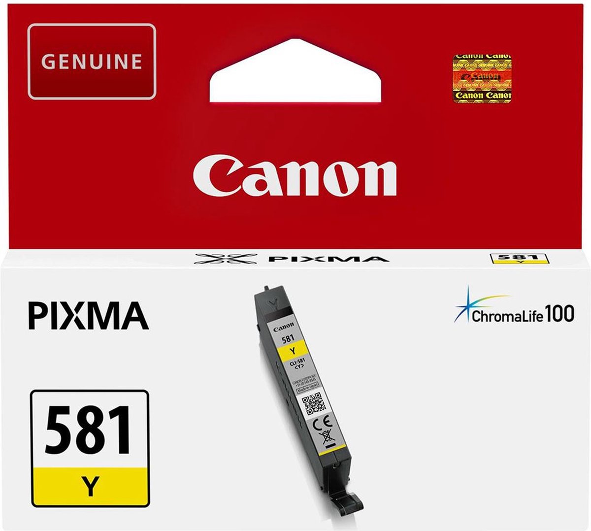 Canon CLI-581Y Origineel Geel