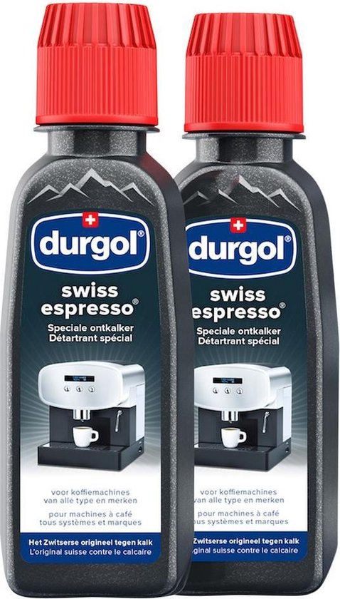 Durgol Swiss Espresso - Koffiemachineontkalker - 2 keer 125 ml.