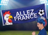 Spandoek Frankrijk - Allez France | 74x220cm