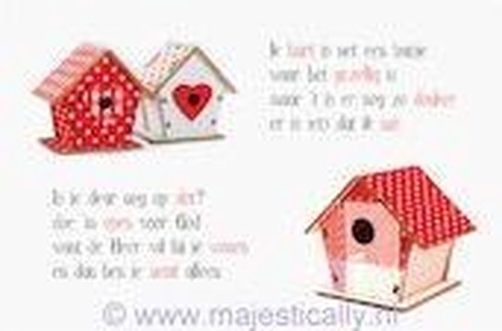 Kinderkaart - A6 - 10x15cm - Met envelop - Is je deur nog op slot