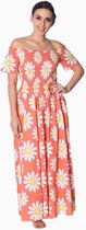 Dancing Days - CRAZY DAISY Lange jurk - 4XL - Roze