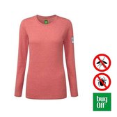 BugOff - insectwerende dames T-Shirt rood