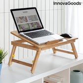 Opklapbare Bamboe Laptoptafel InnovaGoods - Thuiswerken - Ergonomisch