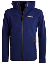 Geographical Norway Softshell Jas Heren Blauw Takeaway - XL