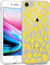 iMoshion Design voor de iPhone SE (2020) / 8 / 7 / 6s hoesje - Luipaard - Geel