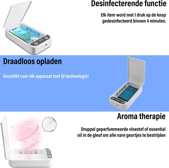 Ultraviolette Desinfectielamp, Draagbare Sterilisator, Uvc Kiemdodende