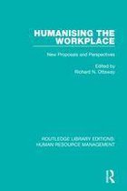 Routledge Library Editions: Human Resource Management - Humanising the Workplace