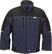 Terratrend Heren Softshell Jas 3683 - marine - 3XL