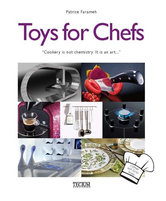 Cover van het boek 'Toys for Chefs' van Patrice Farameh