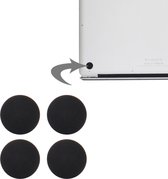 4X Rubberen Pads voor MacBook Pro Retina 13,3 & 15,4 Inch | Zwart / Black  | Kussentjes Onderkant