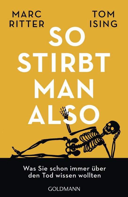 So stirbt man also - cover