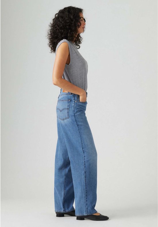 Levi's Baggy Dad Cargobroek voor dames, drapey kelp gd, 31W x 30L