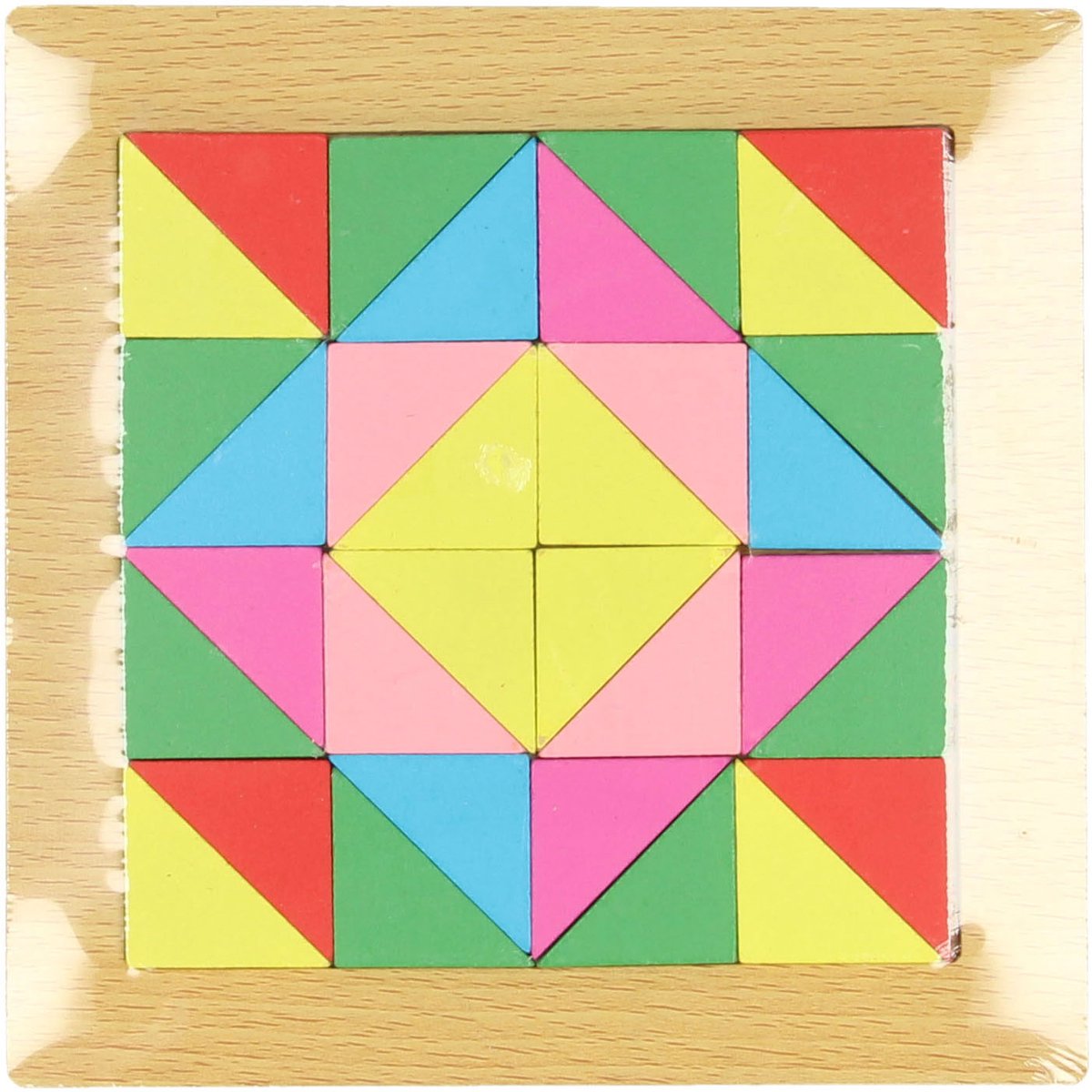 Houten Tangram Driehoeken