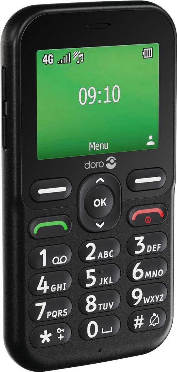 Doro Leva E10 6,1 cm (2.4") 118,9 g Zwart Seniorentelefoon foto 6