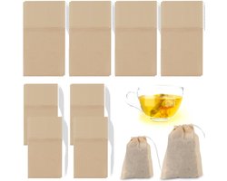 Biologisch afbreekbare theezakjes - losse thee - wegwerpzakjes - 50 stuks