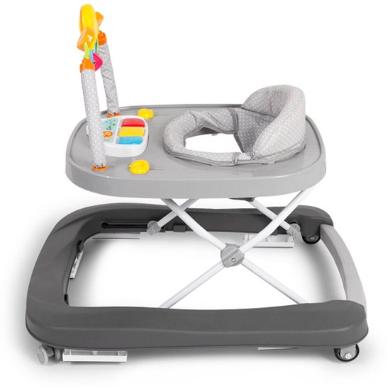 Baninni Loopstoel Totti 2-in-1 Grijs van Baninni — afbeelding 4