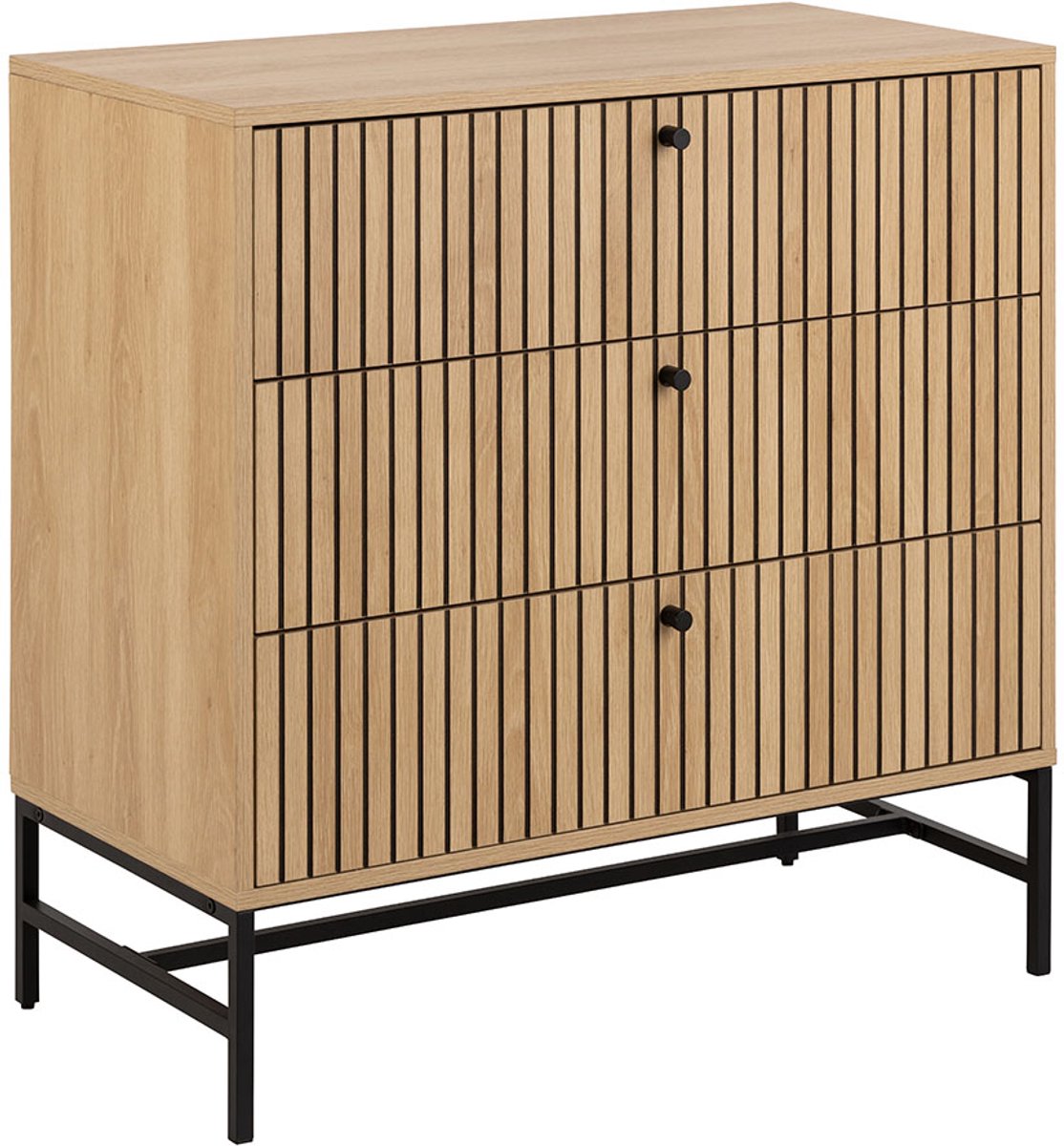 Commode 3 Lades Hazel Eik