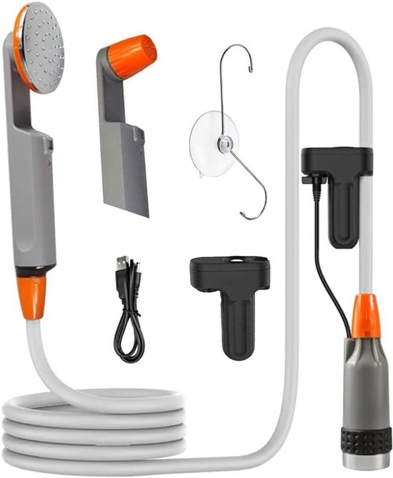 koopsmate tragbare Außendusche,handgeführte elektrische Dusche,IPX6