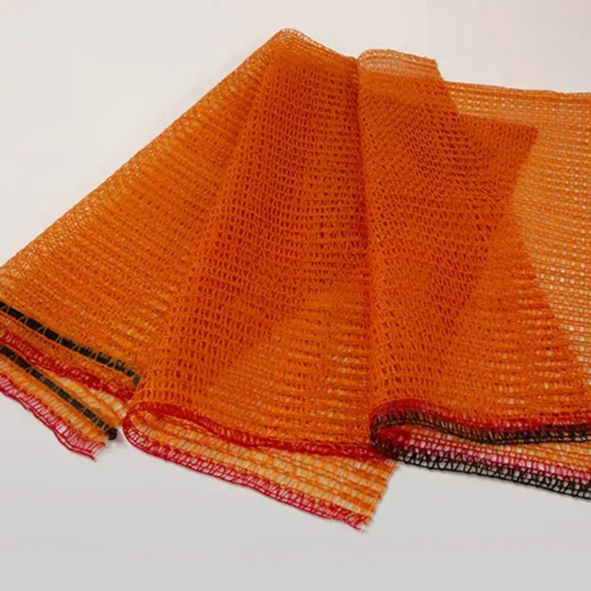 Raschelzakken 28x36 cm, 100 stuks, goudgeel - Aardappelzakken