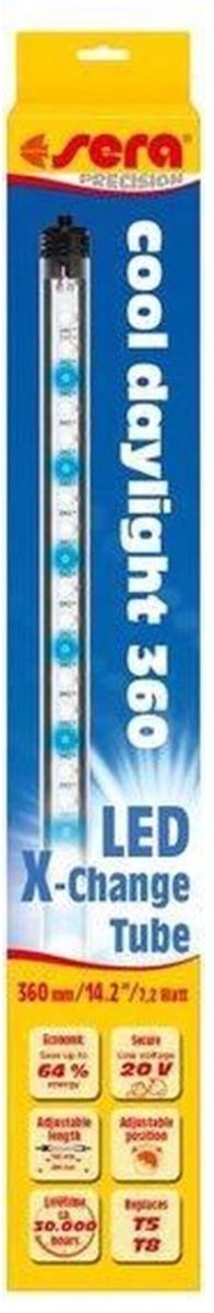 sera led x-change ledverlichting tube cool daglicht 360 mm/ 7.2 w