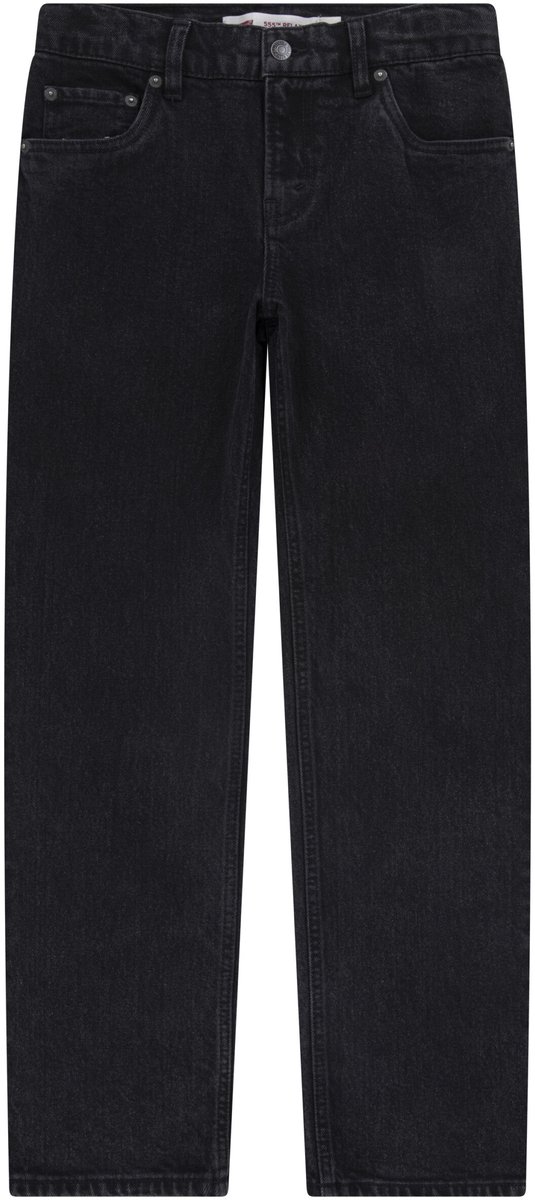 Levi´s ® Kids 555 Relaxed Straight Jeans Broek 12 Years Jongen Zwart