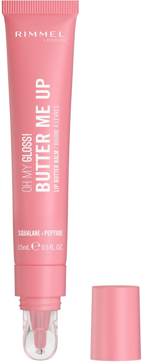 Rimmel Oh my gloss! Butter me up - Lip Butter - 002 Bubble Gum - 15 ML / 0.5 FL OZ