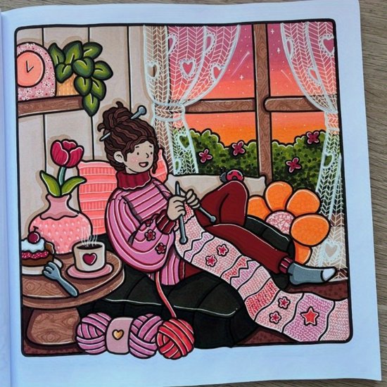 42 Coloriage Fuzzy Hygge Gratuit : Dessin mignons de Vivi Tinta