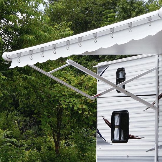 luifelhaken, 16 stuks RV luifel accessoire hangers, camping luifel haak, leidingrail accessoires voor camper, caravan, kerstfeest, kampeertent, binnen- en buitendecoratie — afbeelding 2