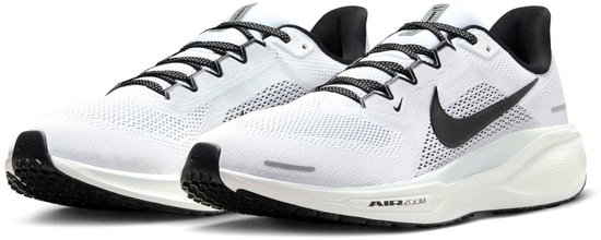 Air Zoom Pegasus 41 Hardloopschoen Heren White/Black-Pure Platinum-Summit White 9,5