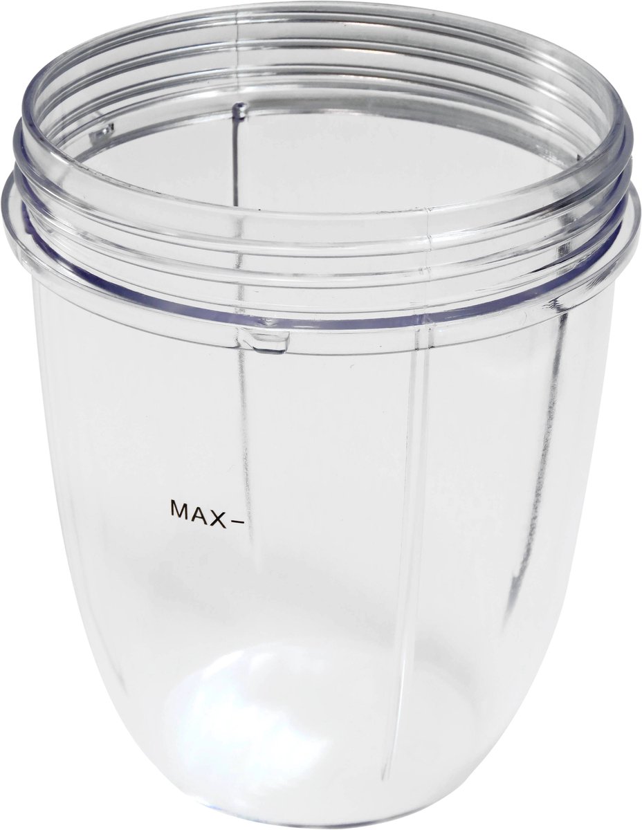 500ml Dparts beker geschikt voor NutriBullet - voor 600W / 900W Original & PRO series - 18oz Blender Short Cup Nutri Bullet Blend Los Klein Blenderbeker