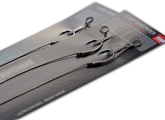 Carp Whisperer - KD Rig - Haak maat: 4 - 2 stuks - Weed van Carp Whisperer — afbeelding 2
