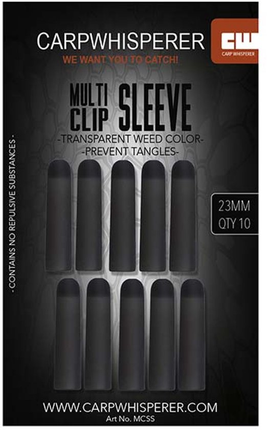 Carp Whisperer - Multi Clip Sleeve (10st) van Merkloos — afbeelding 5