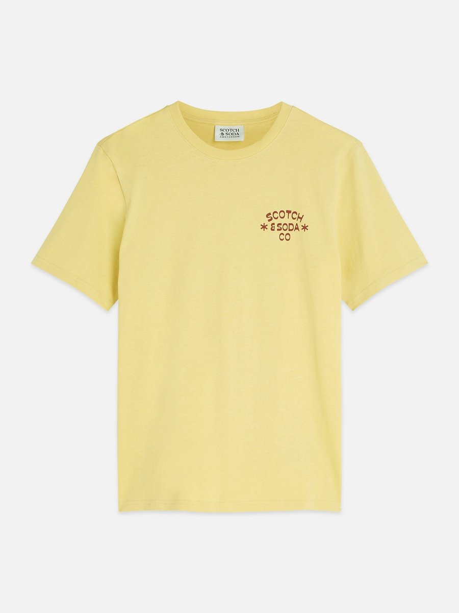 Scotch & Soda Left Chest Artwork Regularfit Tshirt