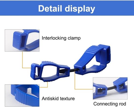 5 STKS Jagers Gear Clips - Opknoping Riemclip voor Beveiligt Hoeden - Handschoenen en Wandelen Gear van Jagers — afbeelding 5