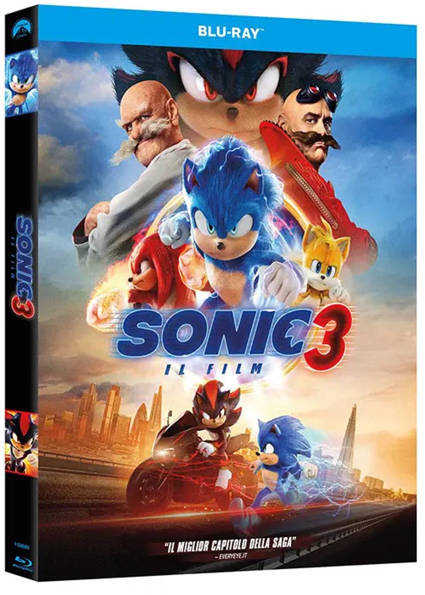 Plaion Pictures Sonic 3 DVD/Blu-Ray 4K Ultra HD