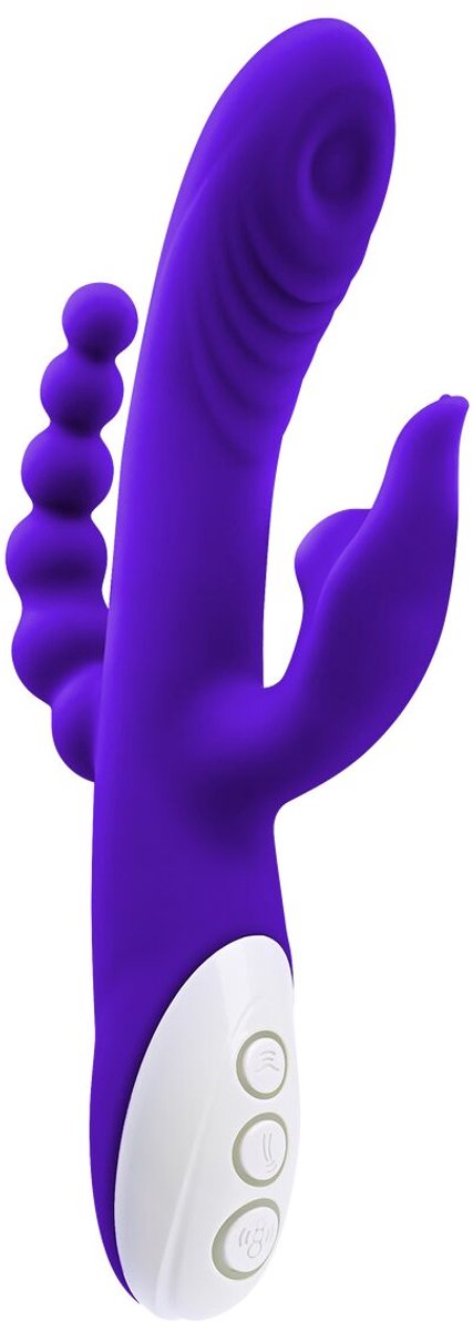 Goedkoopste Evolved - Lick Me Triple Stim Vibe Vibrator - Paars