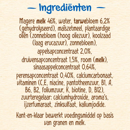 Nestlé PyjamaPapje Multifruit - Babyvoeding Babypap 6+ maanden - 6 stuks 2x250ml (totaal 12 porties) van NeS — afbeelding 4