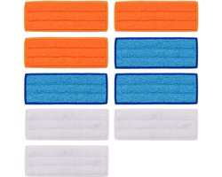 9x Dweil pads geschikt voor iRobot Braava Jet 240 / 241 / 244 Dweilrobot