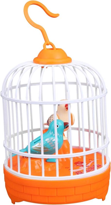 Zingende tjilpende vogel,Elektronische pratende herhalende papegaai, elektrische speelgoed voor kinderen,Zingende tjilpende vogel met bewegingssensor activering uitspraak