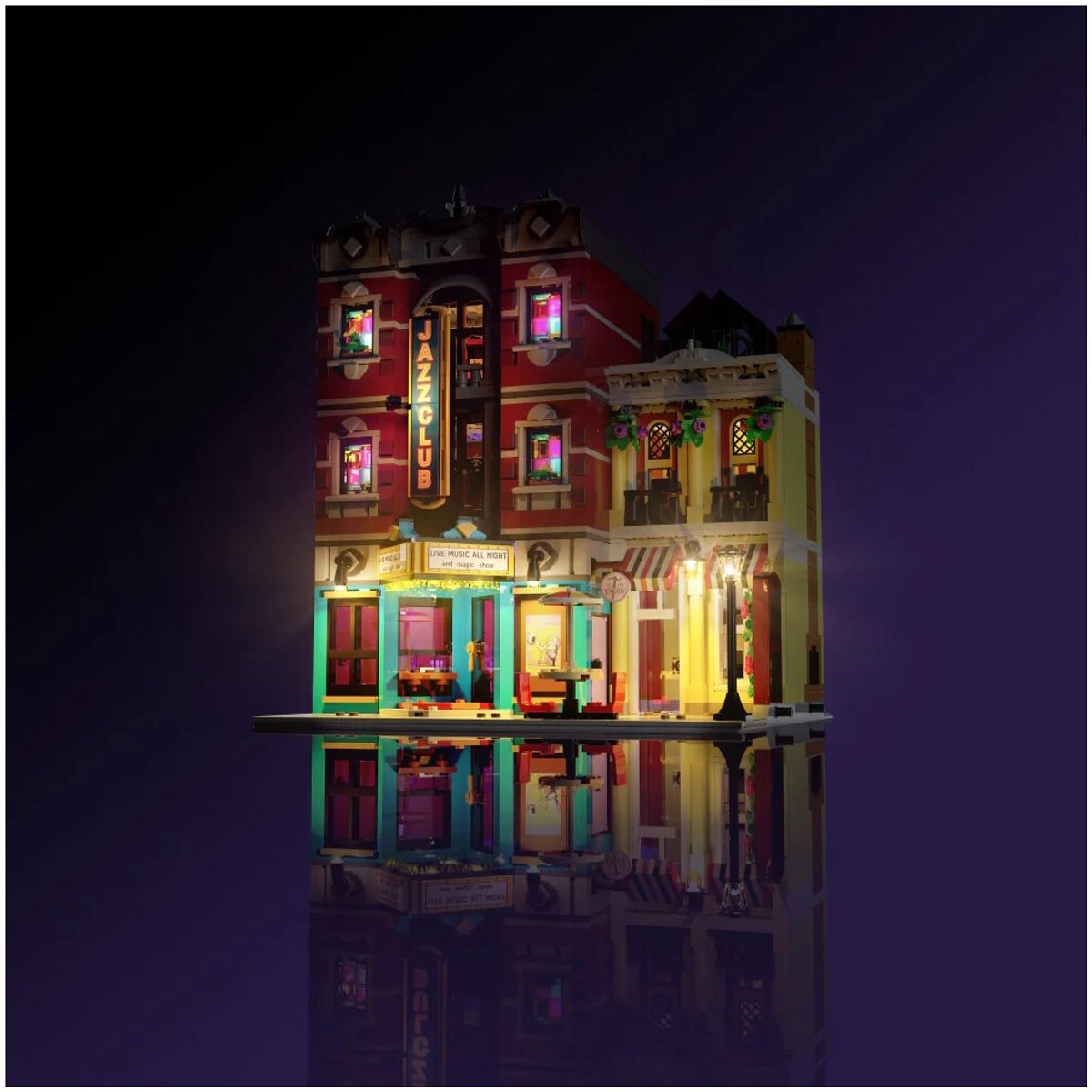 LMB 2.0 - Verlichtingsset geschikt voor LEGO® Jazz Club 10312