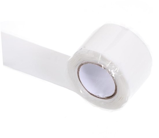 10m x 100 mm witte reparatietape,plakband,afdichtingstape