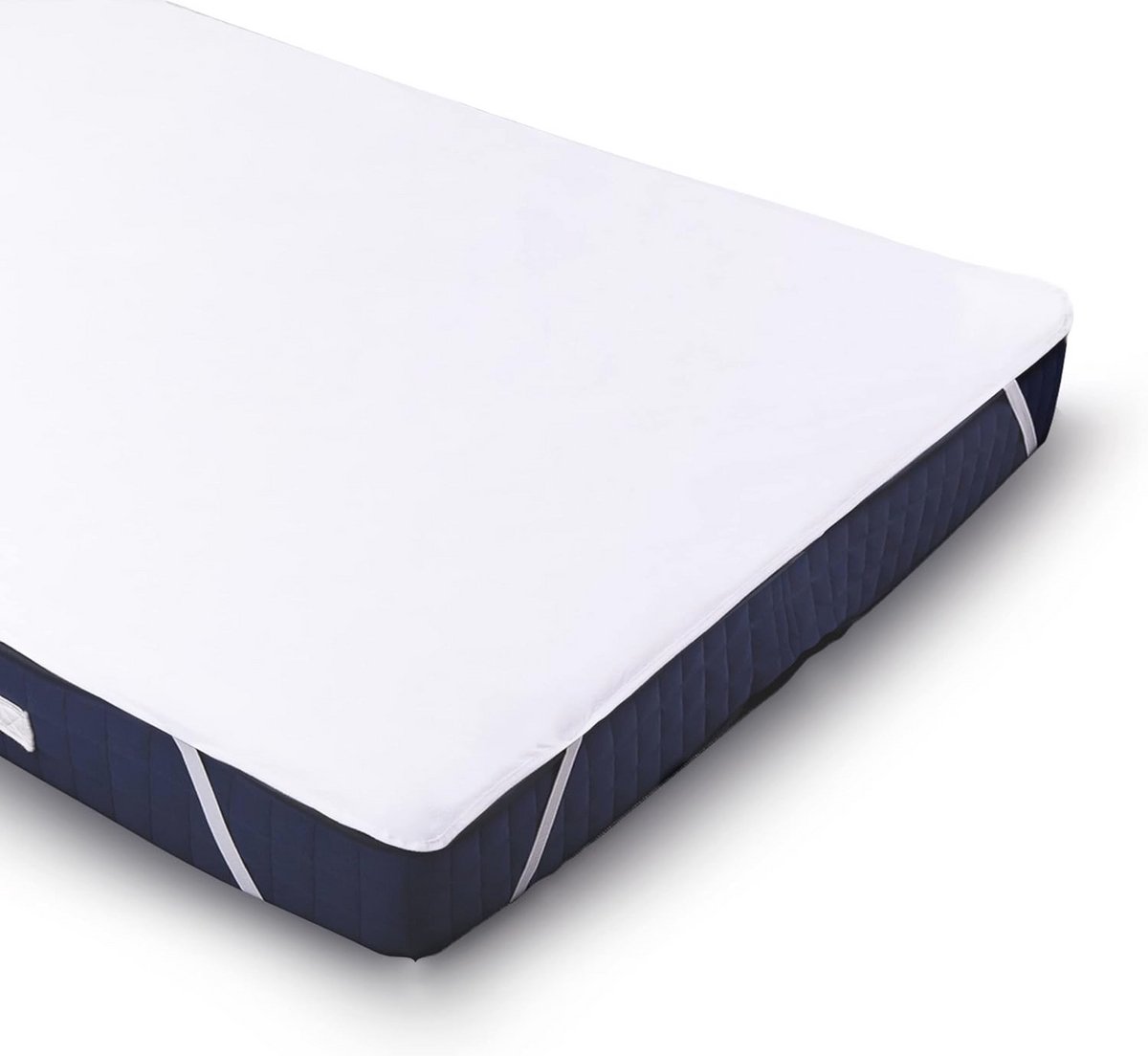 Waterdichte katoenen matrasbeschermer 90 x 200 cm - Ademend en comfortabel met Oeko-Tex®-certificering