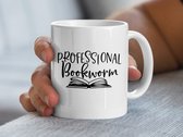 Tasse pour rat de bibliothèque professionnel, cadeau pour lecteur, amoureux des livres, tasse à Café amusante, cadeau pour rats de bibliothèque, tasse Nieuwe , idée cadeau