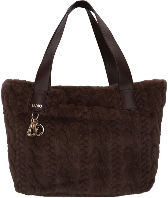 LIU JO sac shopper sac à épaule Verry Tote Bag Moro Light brun