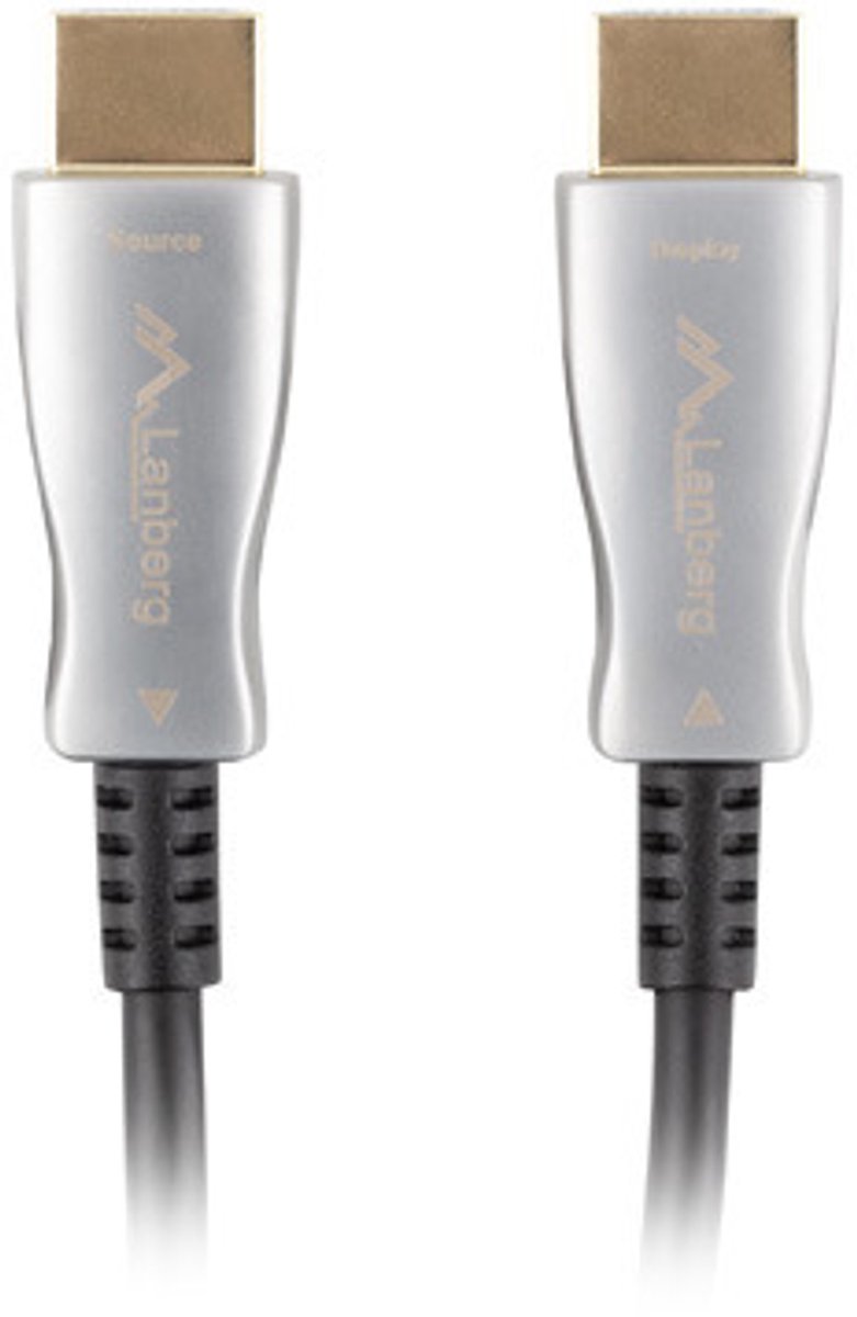 LANBERG HDMI M/M V2.0 KABEL 100M SCHWARZ OPTISCH AOC