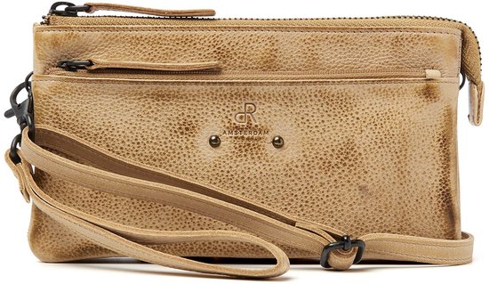 dr amsterdam beige tas dames
